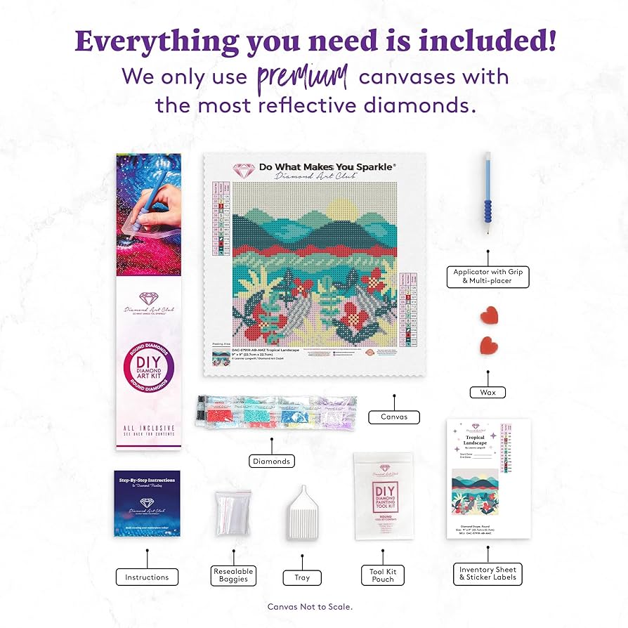 【成】Diamond art Club DIAMOND ART CLUB Jewel Eyes - Pure Jade Diamond Painting Kit